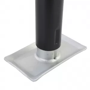 Swivel support with bracket for caravan tipper high loader car trailer 4 pieces-image-6351693