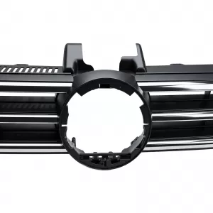 Radiator grille front grille black gloss with chrome strips for VW Touran 5T from 2015-image-6351747