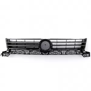 Radiator Grille Front Grille Gloss Black for VW Caddy III + Touran 2010-2015-image-6351761