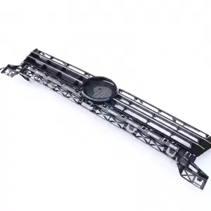 Radiator Grille Front Grille Gloss Black for VW Caddy III + Touran 2010-2015-image-6351762