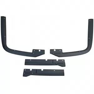 Sport rear diffuser for Ford Transit Tourneo Custom + VW T7 from 2023 with tow bar-image-6351802