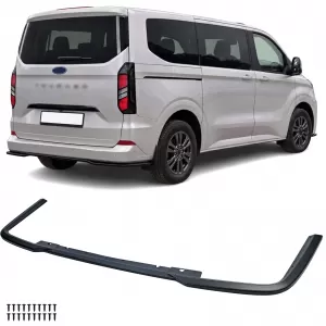 Sport rear diffuser for Ford Transit Tourneo Custom + VW T7 from 2023 without tow bar-image-6351805