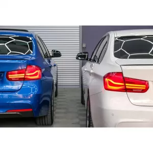 Trunk Spoiler suitable for BMW 3 F30 11-19 Sedan M Look Lipspoiler Glossy Black from ABS Plastic-image-6351835