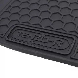 Car Rubber Floor Mats Black Premium Set for VW Touareg III CR from 18-image-6351854