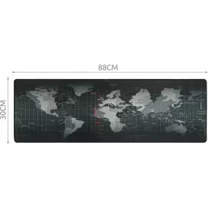Mouse Pad world map 88 x 30cm-image-6351907
