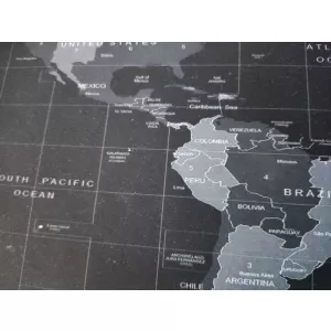 Mouse Pad world map 88 x 30cm-image-6351913