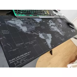 Mouse Pad world map 88 x 30cm-image-6351914