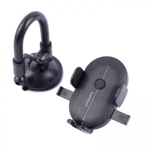 Smartphone Holder Suitable for With Suction Cup Earldom EH197 Black-image-6351934