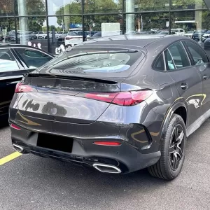 Trunk Spoiler suitable for Mercedes-Benz GLC C254 2023+ Coupe Piano Black From Abs Plastic-image-6351961