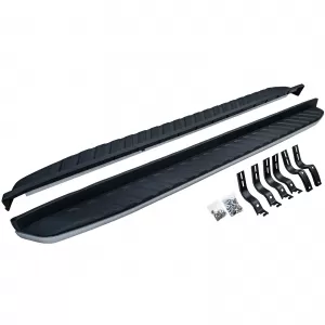 Alu Trittbretter Flankenschutz OE Look passend für VW Amarok II ab 2022-image-6351965
