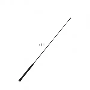 Car Roof Antenna 41cm Black With Base suitable for Ford Fiesta 89-11 / Focus 98-07 / Ka 96-08 / C-Max 03-10 / Transit 00-06 / Transit Connect 02-13 / Mondeo 96-07 / Kuga 08-12 / Puma 97-02 / Escort 95-image-6352007