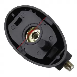 Car Roof Antenna 41cm Black With Base suitable for Ford Fiesta 89-11 / Focus 98-07 / Ka 96-08 / C-Max 03-10 / Transit 00-06 / Transit Connect 02-13 / Mondeo 96-07 / Kuga 08-12 / Puma 97-02 / Escort 95-image-6352012