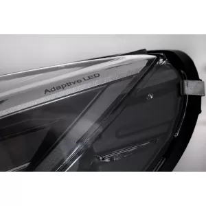 Headlights Set Suitable for BMW 4 F32 F33 F36 (2013-2019) Conversion from HID to LED Angel Eyes Black-image-6352025