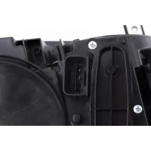 Headlights Set Suitable for BMW 4 F32 F33 F36 (2013-2019) Conversion from HID to LED Angel Eyes Black-image-6352029