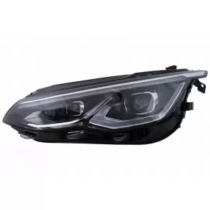 Headlights Set Suitable for VW Golf VIII (8) 19-24 R Look DRL & Dynamic Signal Black/Chrome With Motor Carrier-image-6352031