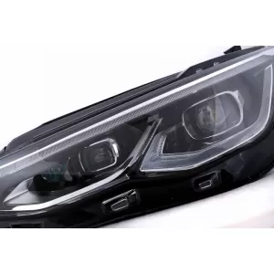 Headlights Set Suitable for VW Golf VIII (8) 19-24 R Look DRL & Dynamic Signal Black/Chrome With Motor Carrier-image-6352032