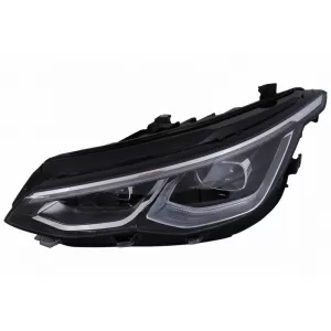 Headlights Set Suitable for VW Golf VIII (8) 19-24 R Look DRL & Dynamic Signal Black/Chrome With Motor Carrier-image-6352035