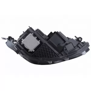 Headlights Set Suitable for VW Golf VIII (8) 19-24 R Look DRL & Dynamic Signal Black/Chrome With Motor Carrier-image-6352036