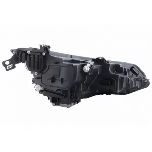 Headlights Set Suitable for VW Golf VIII (8) 19-24 R Look DRL & Dynamic Signal Black/Chrome With Motor Carrier-image-6352037