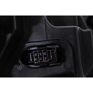 Headlights Set Suitable for VW Golf VIII (8) 19-24 R Look DRL & Dynamic Signal Black/Chrome With Motor Carrier-image-6352038