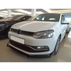 Front Spoiler suitable for VW Polo 6R 09-17 GTI & Normal Bumper 3 pc-image-6352060