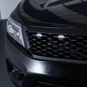 Front Grille suitable for Nissan Navara D23 NP300 15-20 Badgeless Black Mat With Led-image-6352076