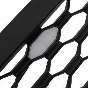 Front Grille suitable for Nissan Navara D23 NP300 15-20 Badgeless Black Mat With Led-image-6352079