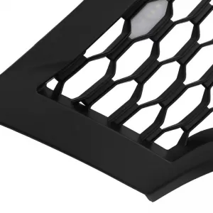 Front Grille suitable for Nissan Navara D23 NP300 15-20 Badgeless Black Mat With Led-image-6352081