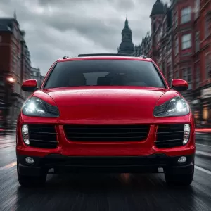 Headlights Set Suitable for Porsche Cayenne 957 07-10 Upgrade 2023 Matrix Style LED-image-6352111