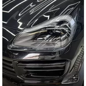 Headlights Set Suitable for Porsche Cayenne 957 07-10 Upgrade 2023 Matrix Style LED-image-6352112