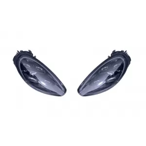 Headlights Set suitable for Porsche Panamera 970.1 & 970.2 2011-2017 Upgrade to 971.1 2017+ Look Full LED (Only suitable for Turbo facelifted front bumper)-image-6352122