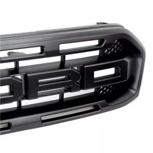 Front Grille suitable for Ford Ranger T8 2019-2023 Raptor Look Black Mat-image-6352130
