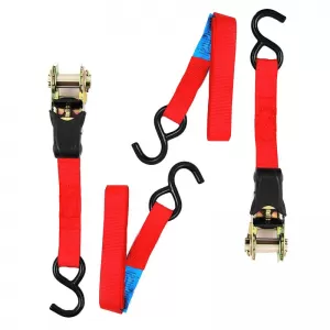 Tie Down Suitable for Hooks and Grip 2.5cm x 3 Meters 2 Pcs