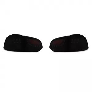 Tailights Set suitable for VW Golf VI (6) 08-12 LED Dynamic Urban Style Black Winjet-image-6352320