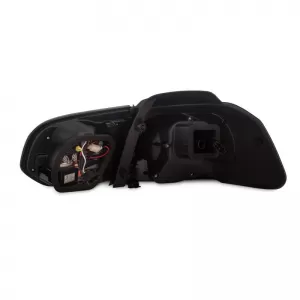 Tailights Set suitable for VW Golf VI (6) 08-12 LED Dynamic Urban Style Black Winjet-image-6352326