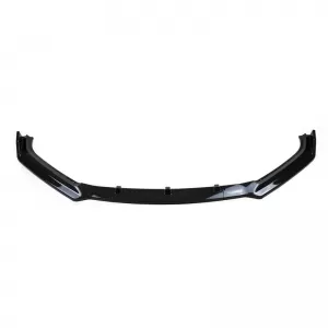 Front Spoiler suitable for Audi A4 B9 15-19 Gloss Black 3 pcs-image-6352331
