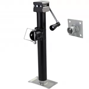 image-63-Trailer swing-out support leg support foot parking support 570-950mm with bracket 2300kg