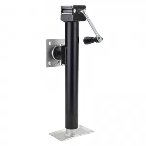 Trailer swing-out support leg support foot parking support 570-950mm with bracket 2300kg-image-6352380