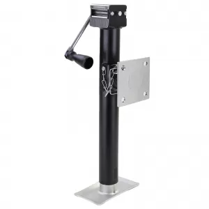 Trailer swing-out support leg support foot parking support 570-950mm with bracket 2300kg-image-6352382