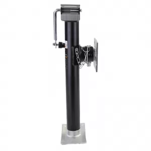 Trailer swing-out support leg support foot parking support 570-950mm with bracket 2300kg-image-6352383