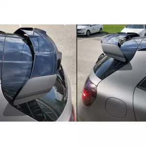 Roof Spoiler suitable for Mercedes-Benz A-Class W176 12-18 / W177 18+ 5D Hatchback, GLA X156 14-19 / H247 20+ Glossy Black From Abs Plastic