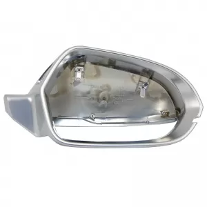 Mirror Covers suitable for Audi A6 4G C7 11-18 RS6 Look Aluminum With Lane Assist 2 Pieces-image-6352420
