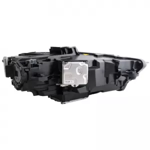 Headlights Set suitable for Audi A3 8V 16-18 DRL Full Led & Led Signal Black Upgrade for OEM Xenon Carner