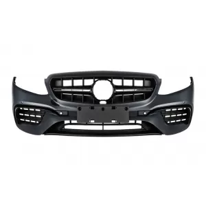 Front Bumper suitable for Mercedes-Benz E-Class W213 / S213 16-19 Pre-Facelift A Design 63s Look Black Edition