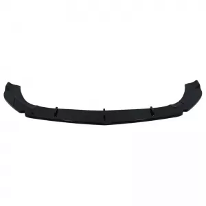 Front Spoiler suitable for Mercedes-Benz A-Class W177 18-23 Hatchback / Sedan A Design Line V2 Gloss Black 3 pcs
