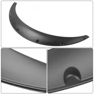 Fender Flares Universal 89cm x 35cm x 11cm from ABS Plastic 4 pc-image-6352555