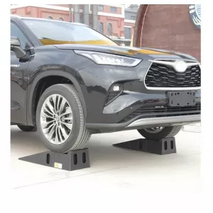 Vehicle Lifting Ramps with Resistance up to 7000Kg 905mm x 305mm x 215mm Plastic Black 2 Pieces-image-6352674