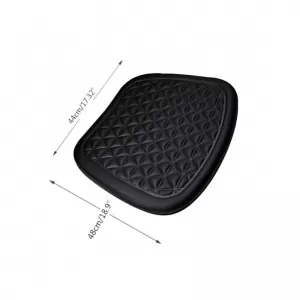 Seat Support Anatomic Anti-slip Cushion 48x44cm Black 1 pc-image-6352709