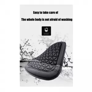 Seat Support Anatomic Anti-slip Cushion 48x44cm Black 1 pc-image-6352714
