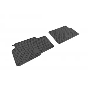 Custom-fit rubber mats by Gumarny Zubri suitable for Chery Tiggo 4 after 2017, 4 pieces, black-image-6352872